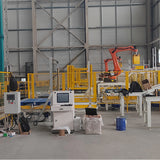 RGV+ robot palletizing + three-dimensional warehouse application